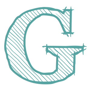 A logo for The G word film